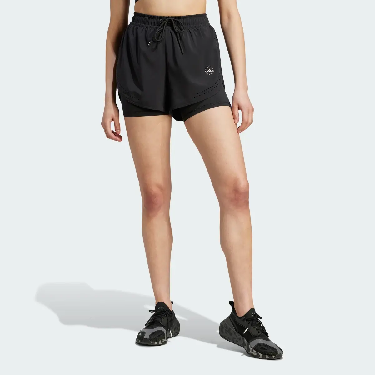 Adidas Short adidas by Stella McCartney TruePurpose 2-in-1 Training. 1