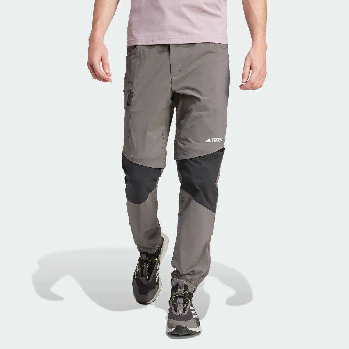 Adidas Pantalon de randonnée Terrex Utilitas Zip-Off. 1