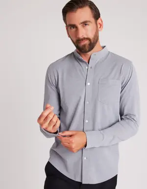 City Tech Collarless Shirt Standard Fit