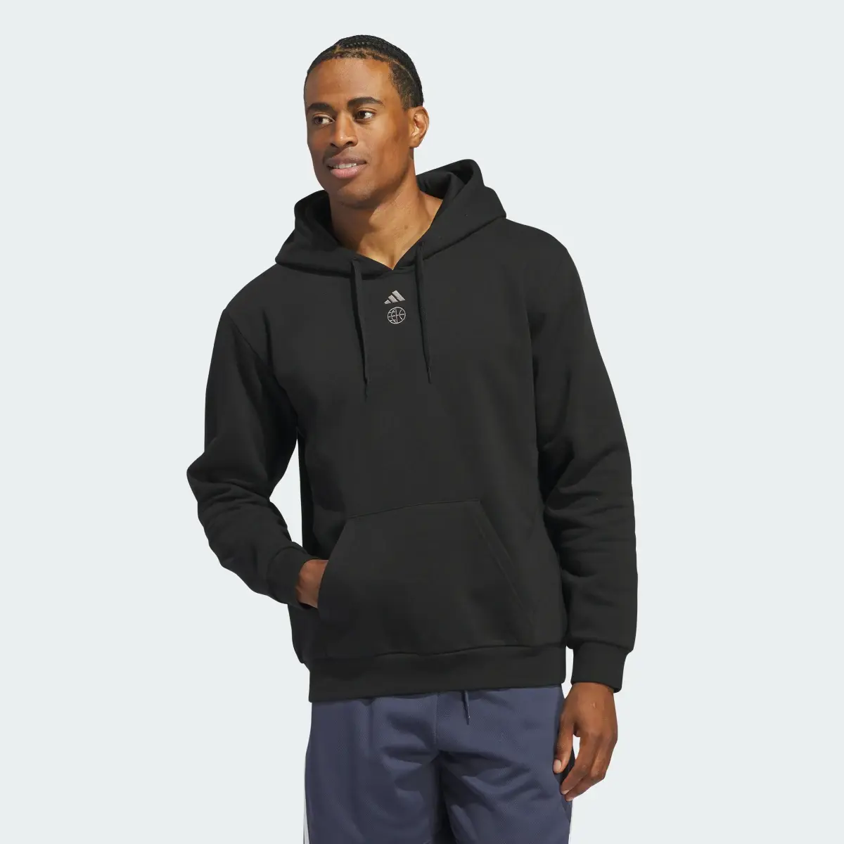 Adidas Worldwide Hoops Graphic Hoodie. 2