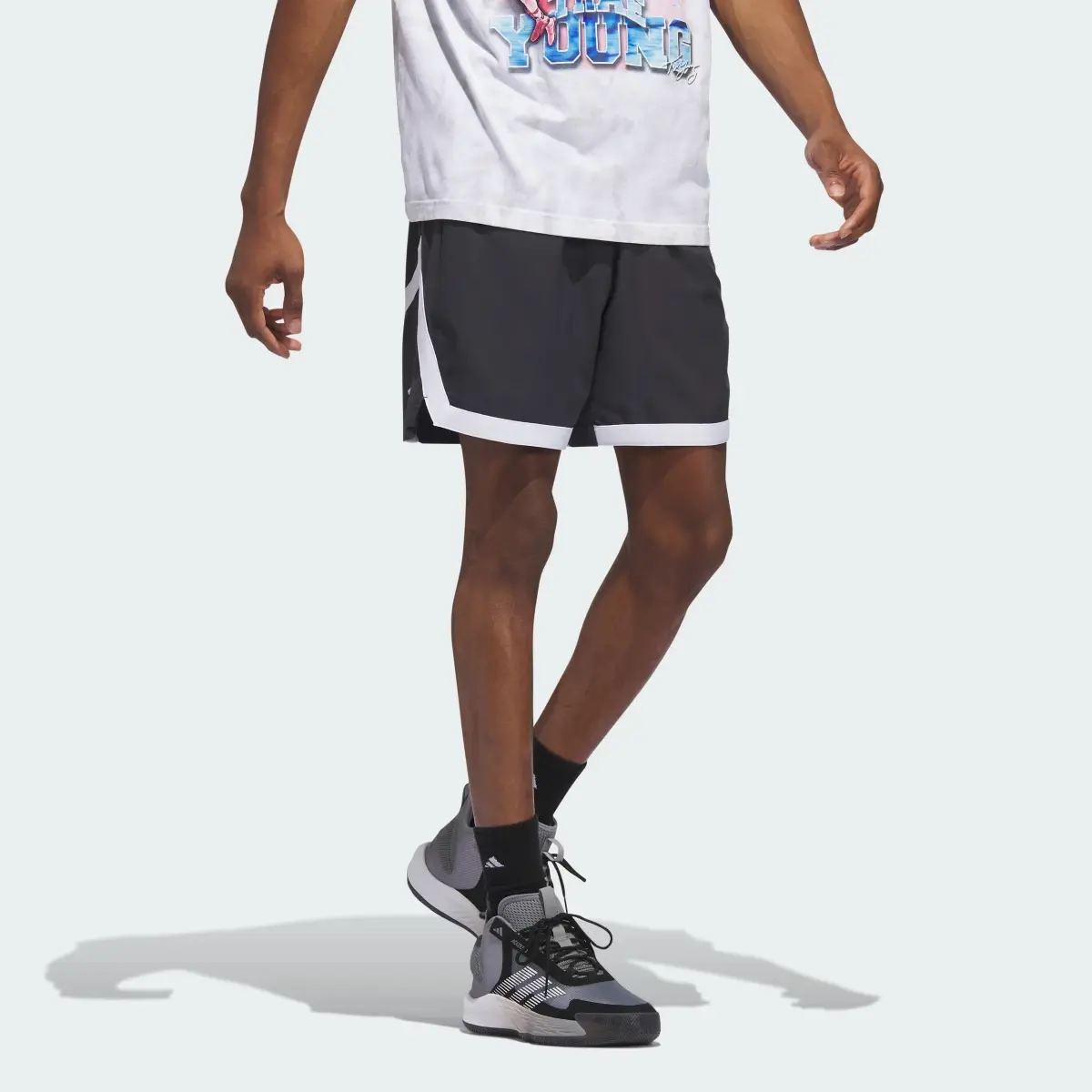 Adidas Trae Foundation Shorts. 3