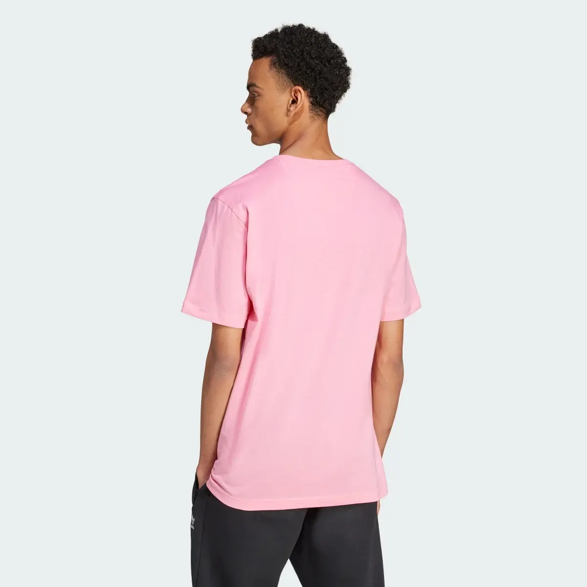 Adidas T-shirt rose. 3