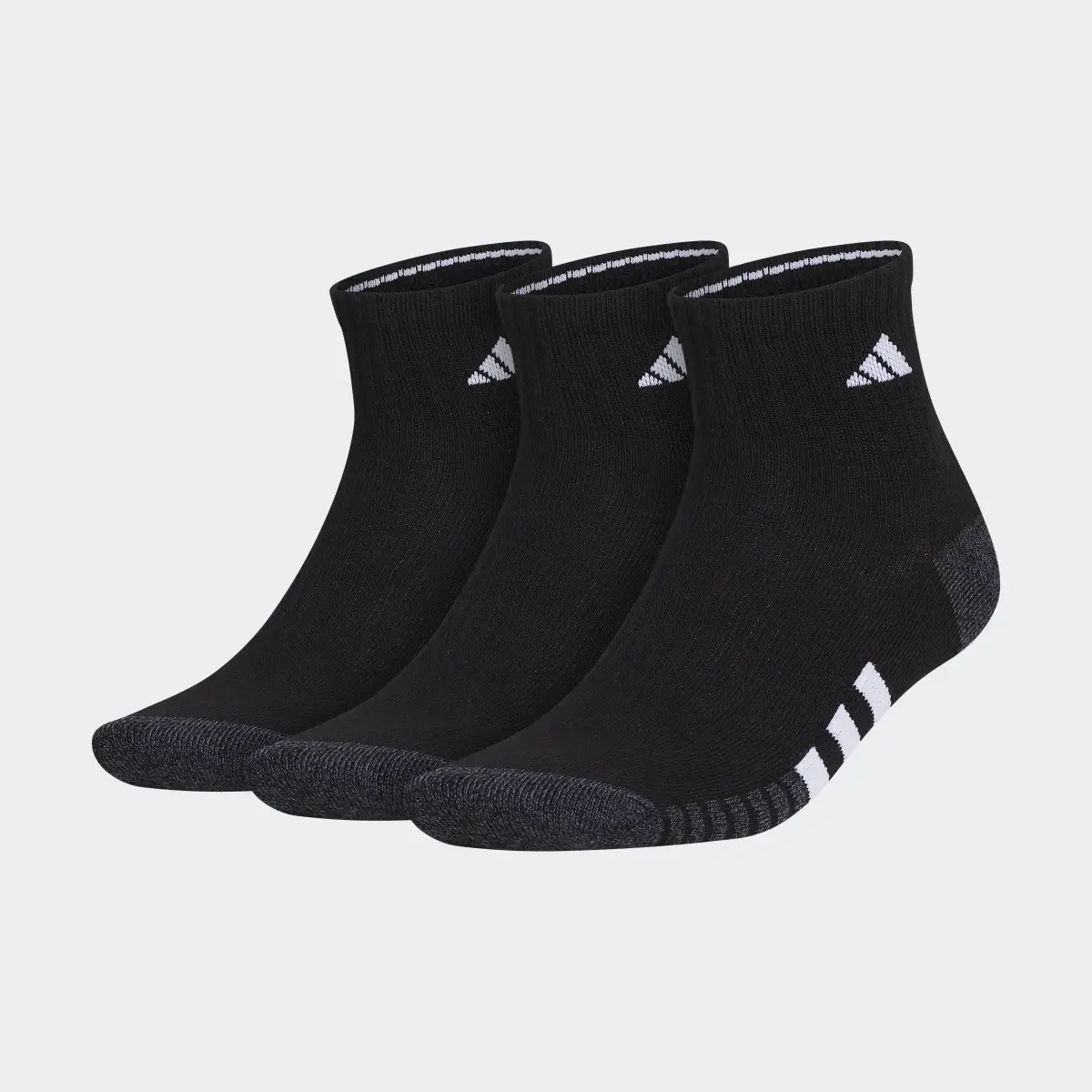 Adidas Cushioned Quarter Socks 3 Pairs. 2