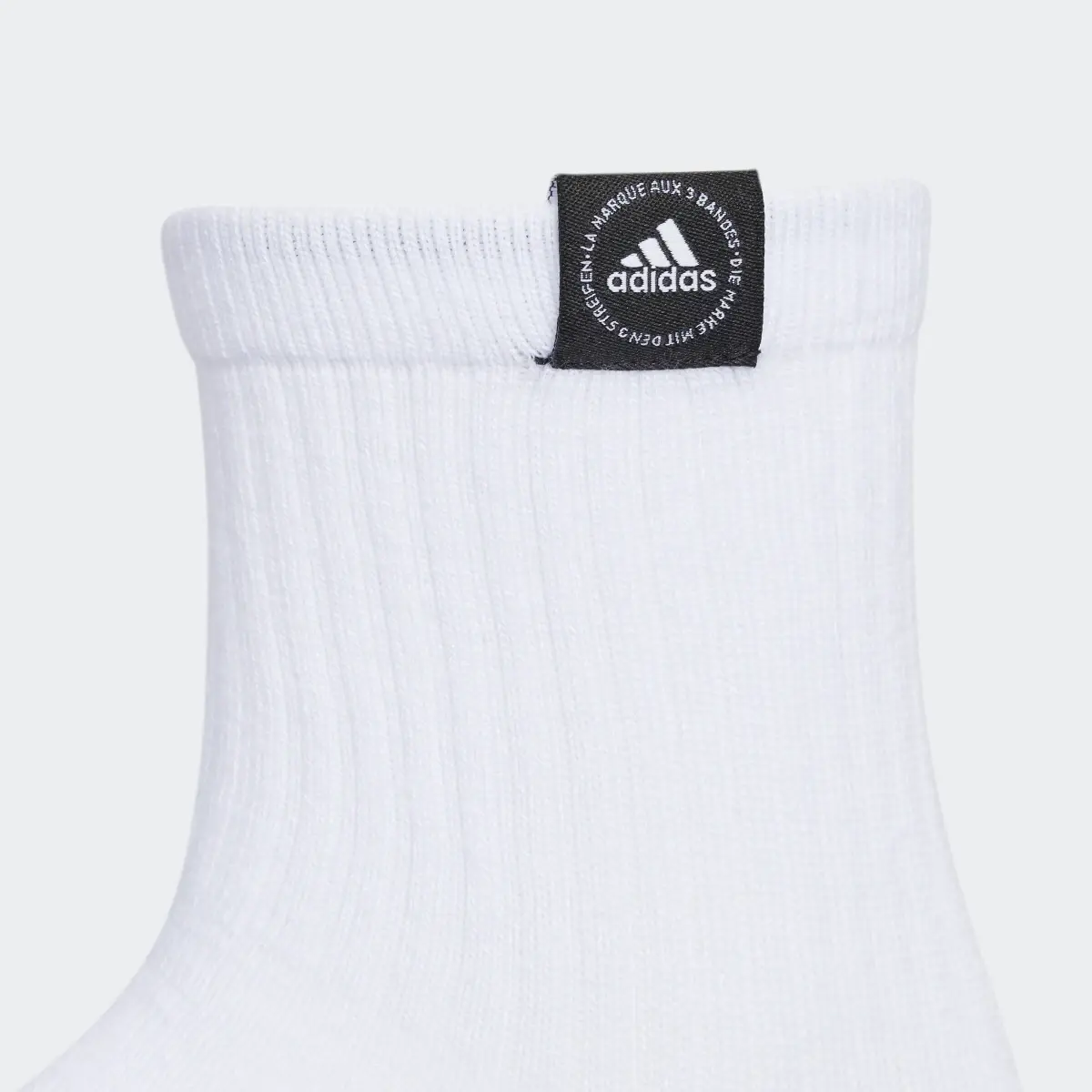 Adidas Cushioned Sport High Quarter Socks 3 Pairs. 3