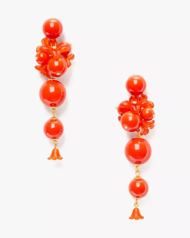 Kate Spade Freshly Picked Statement Earrings. 1