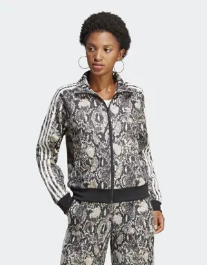 Python Allover Print Track Jacket