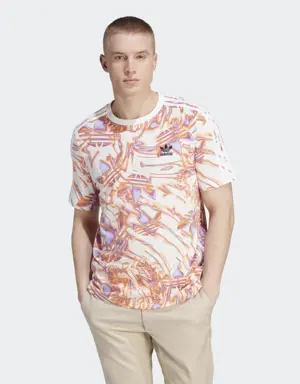 Summer Splash Allover Print Tee