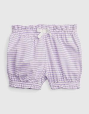 Baby 100% Organic Cotton Mix and Match Pull-On Shorts purple