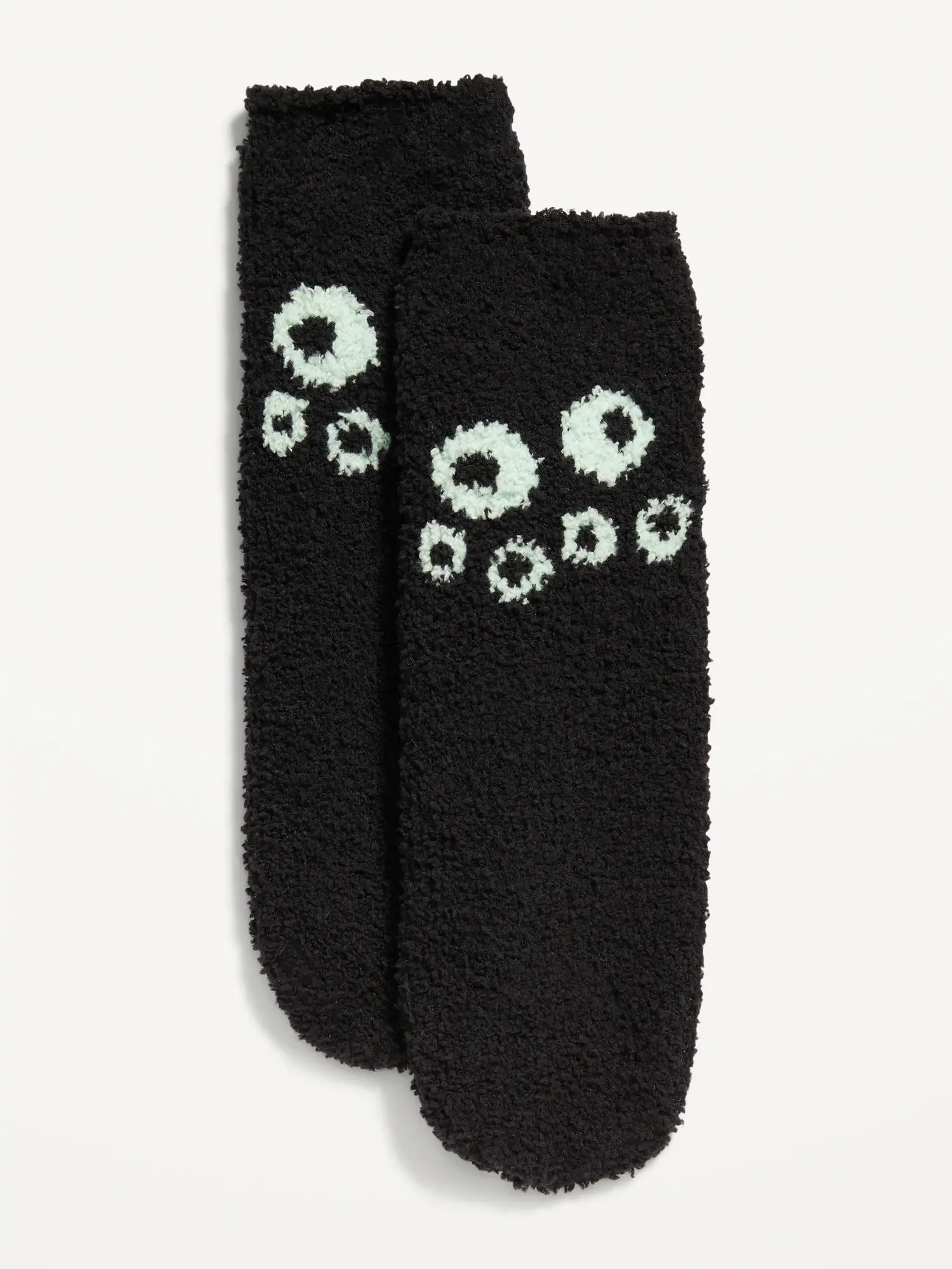 Old Navy Gender-Neutral Cozy Socks for Kids black. 1