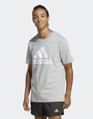 Adidas Essentials Single Jersey Big Logo T-Shirt. 2 Adidas Essentials Single Jersey Big Logo T-Shirt. 2
