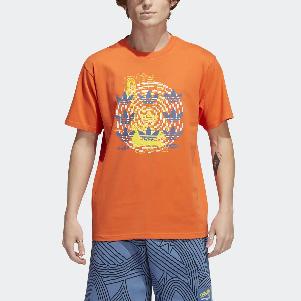 Adidas Hypersport Multi Trefoil Tee. 1