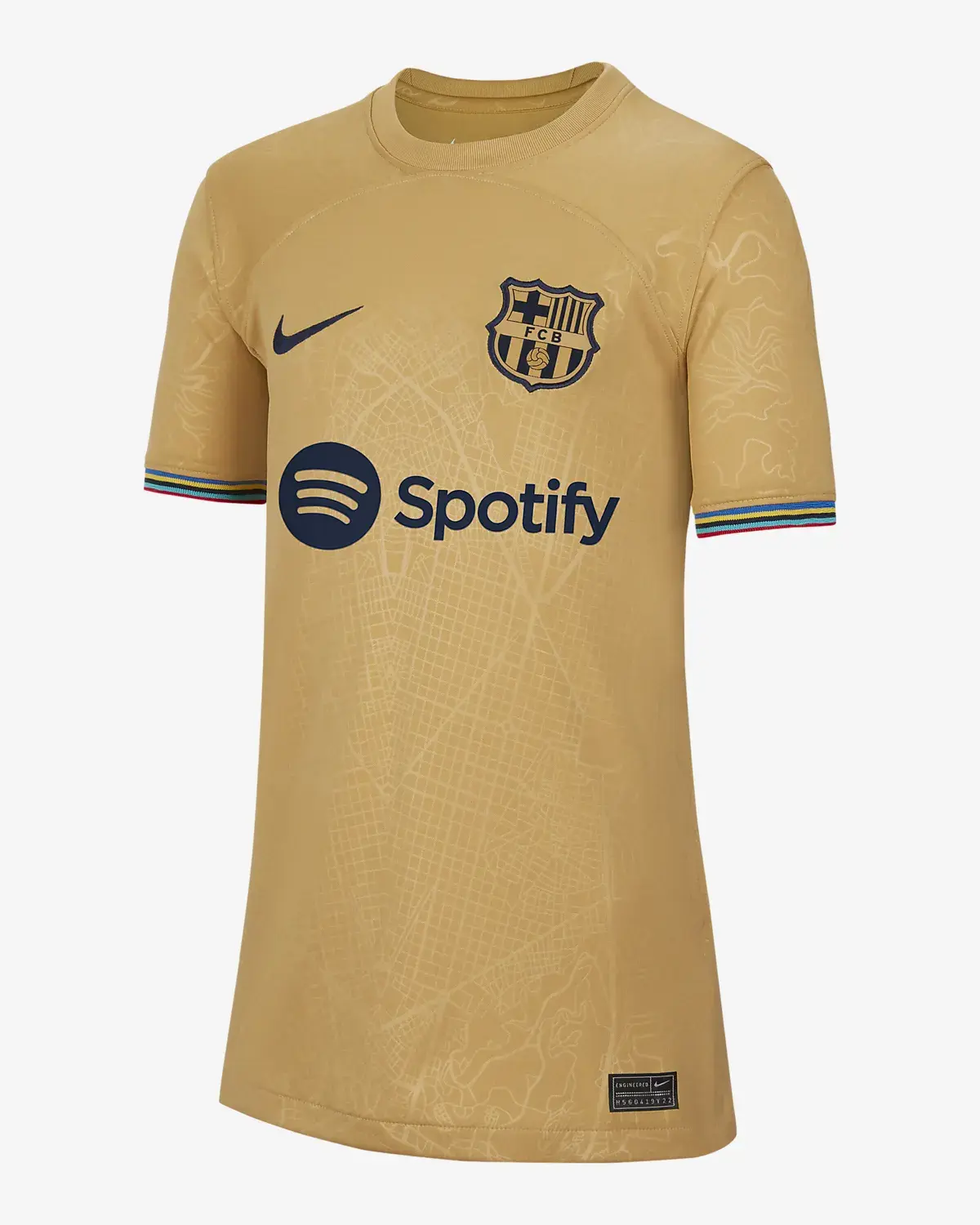 Nike Segunda equipación Stadium FC Barcelona 2022/23. 1