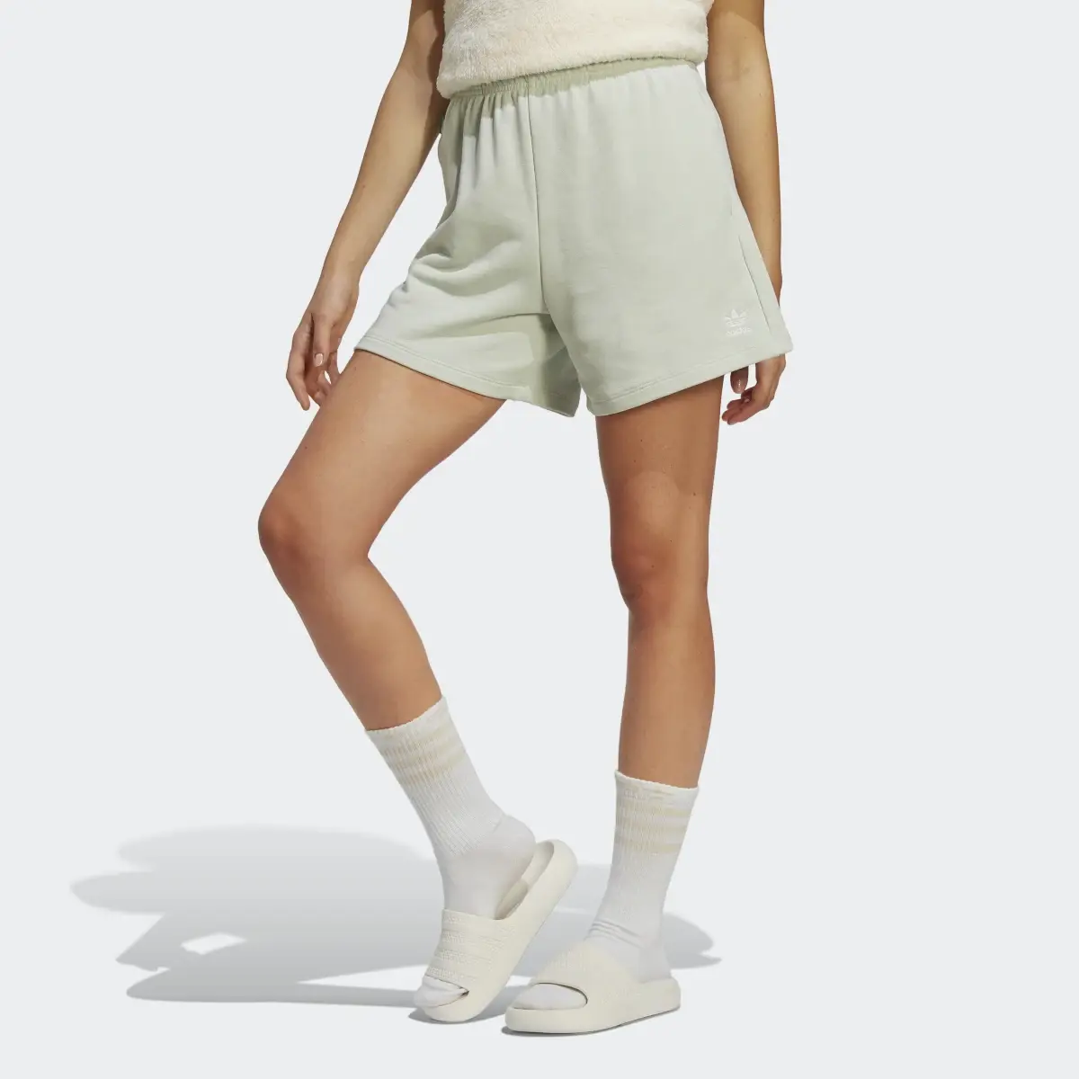 Adidas Essentials+ Made with Hemp Shorts. 1