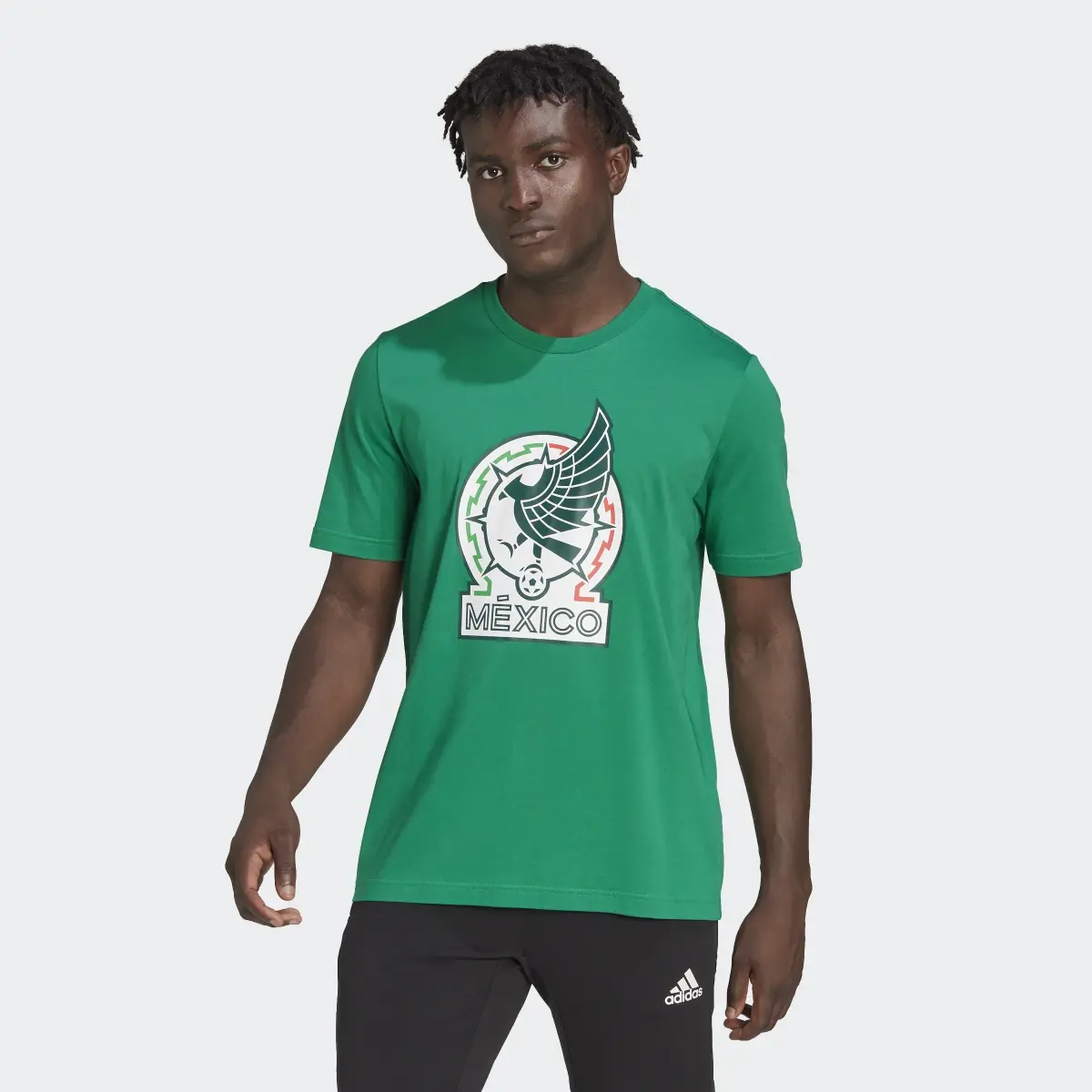 Adidas Playera Selección Nacional de México Estampada. 2