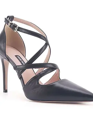 FEMMEY 3PR Siyah Kadın Topuklu Ayakkabı