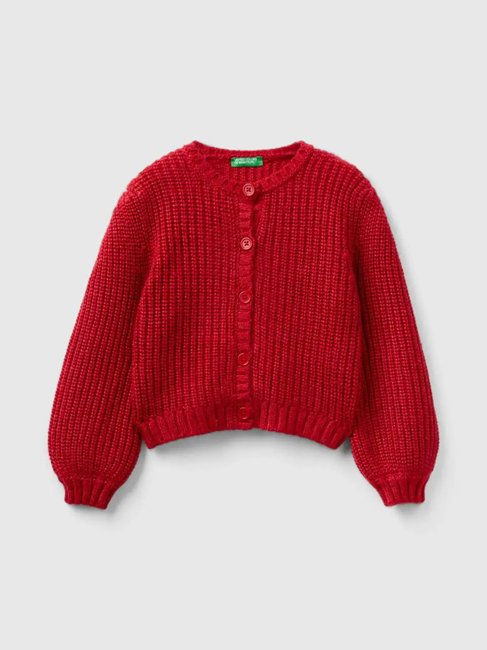 Benetton cardigan with lurex. 1