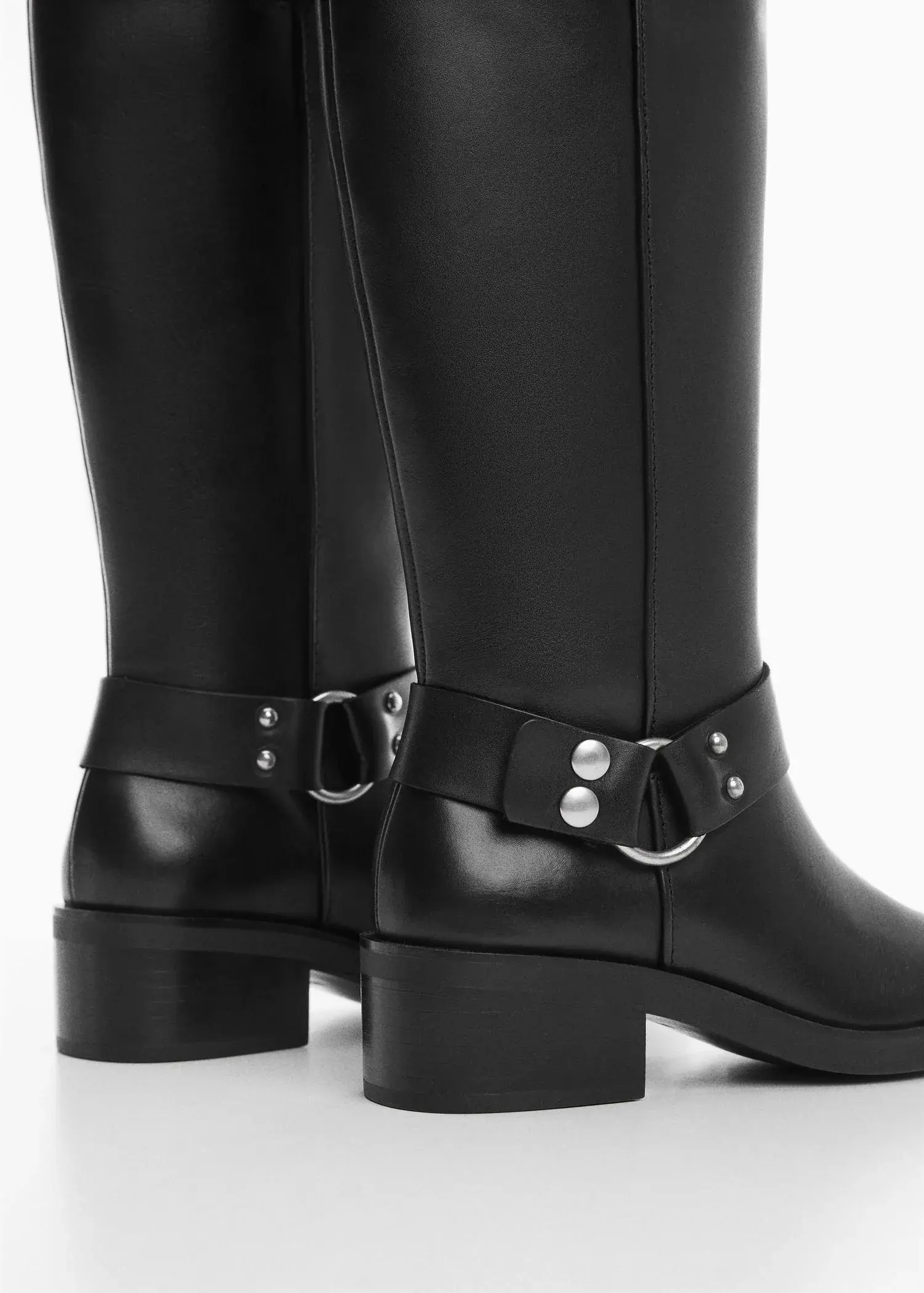 Mango Buckles leather boots. 3