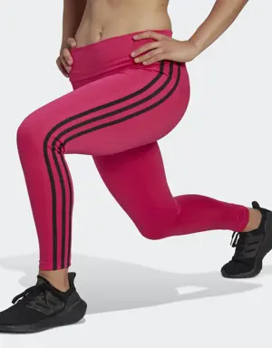 Adidas Designed to Move High-Rise 3-Streifen Sport 7/8-Leggings