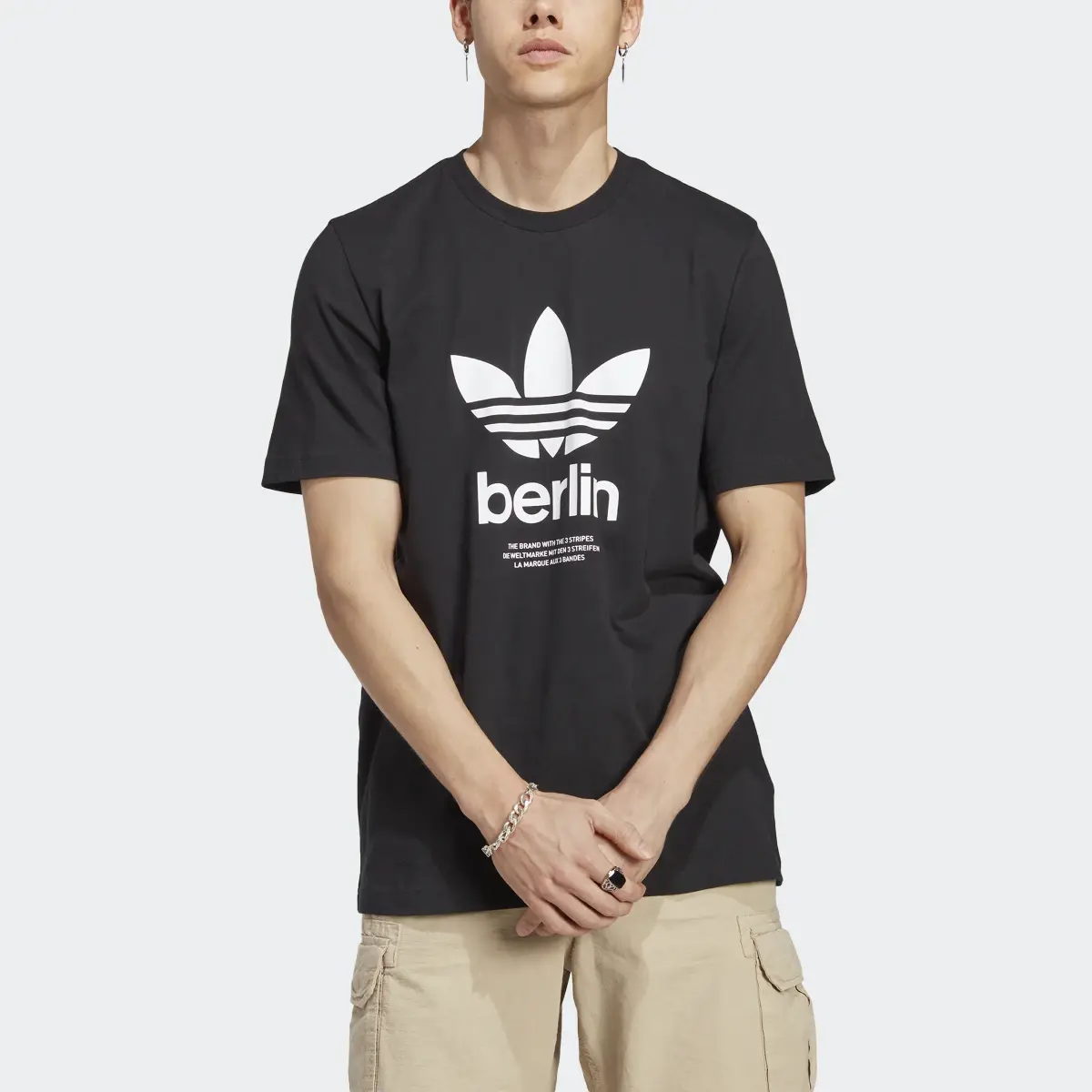 Adidas T-shirt Icone Berlin City Originals. 1