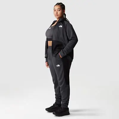 The North Face Women&#39;s Plus Size Mountain Athletics Fleece Trousers. 1