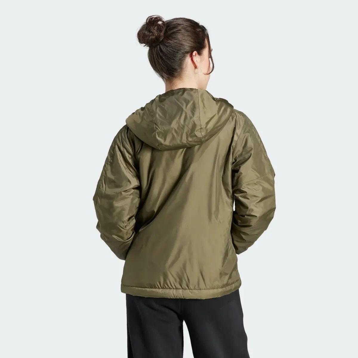 Adidas Essentials Insulated Hooded Jacket. 3