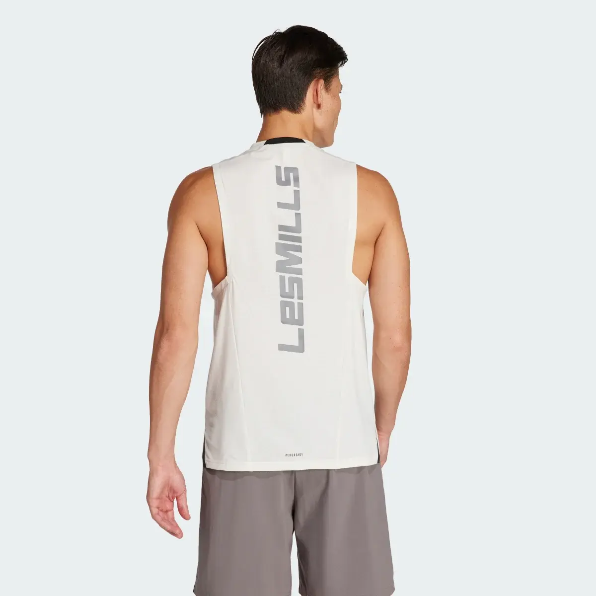 Adidas Les Mills Graphic Tank Top. 2