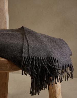 Forever Cashmere Throw Blanket gray