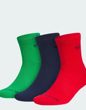 Adidas Originals Trefoil 2.0 3-Pack High Quarter Socks