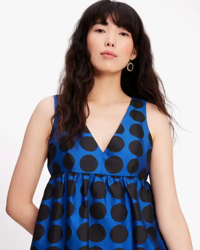 Kate Spade Art Dots Midi Dress. 2