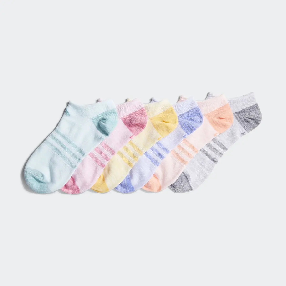 Adidas Superlite No-Show Socks 6 Pairs. 2