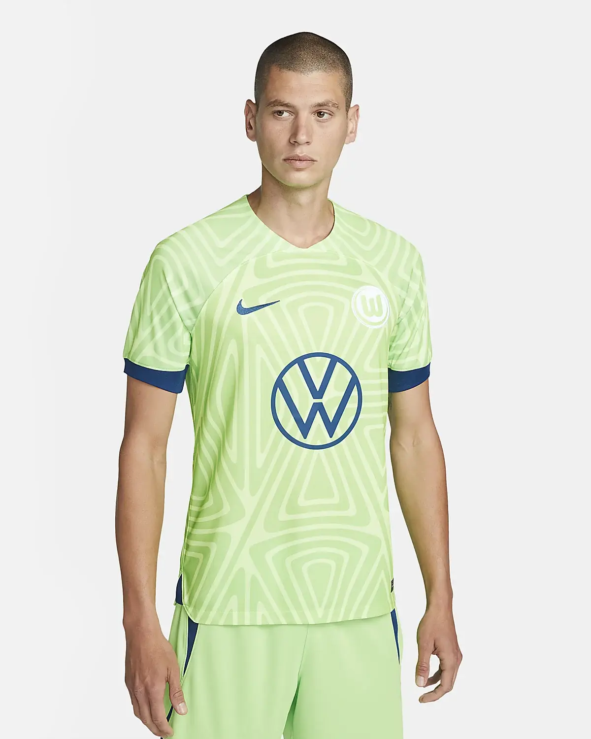 Nike VfL Wolfsburg 2022/23 Stadium Domicile. 1