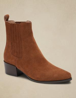 Suede Chelsea Boot brown