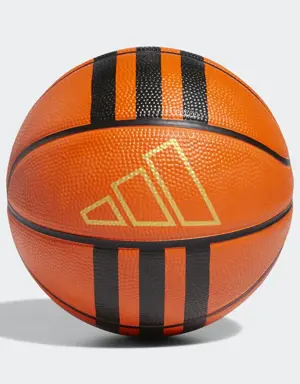 3-Stripes Rubber Mini Basketbol Topu