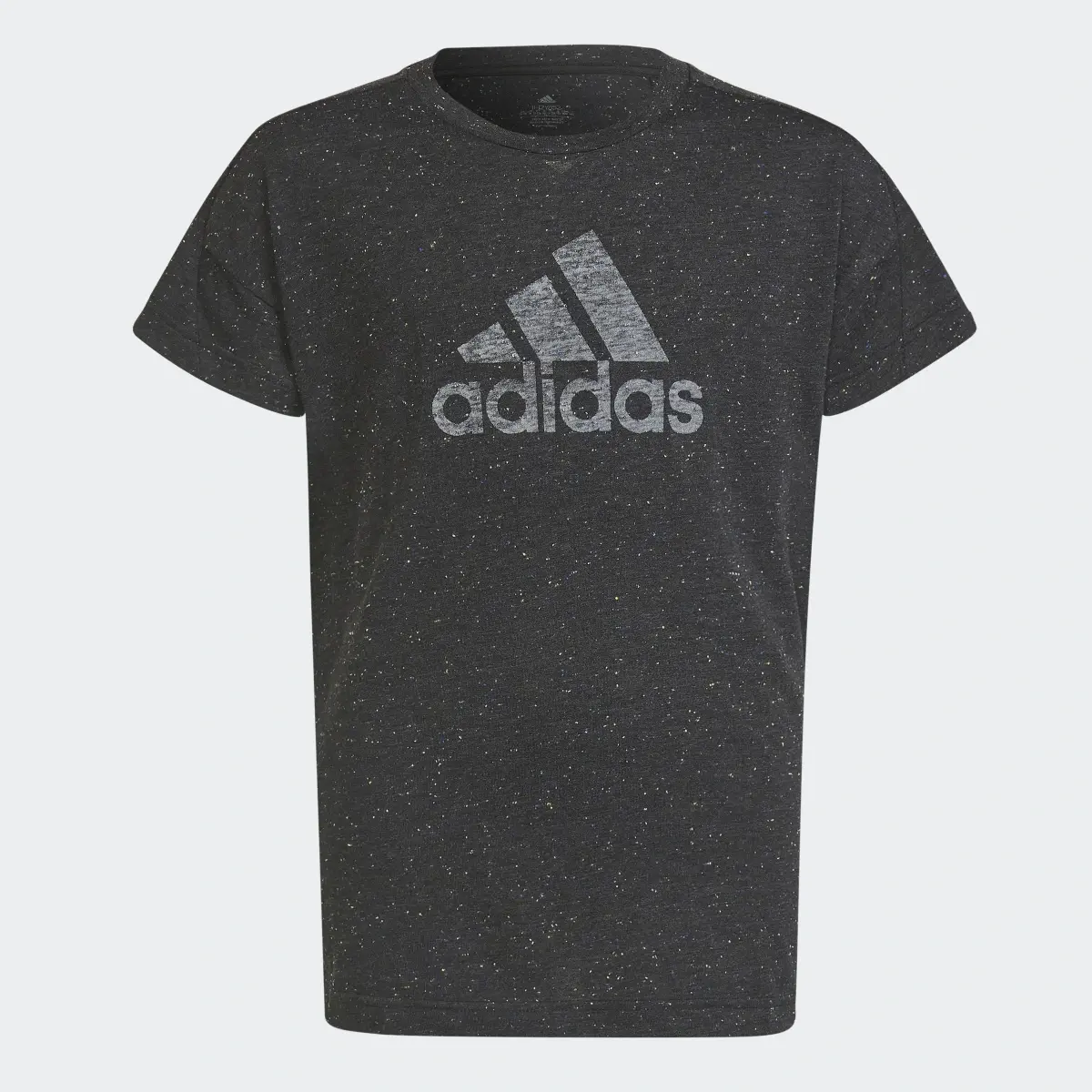 Adidas T-shirt Future en coton couple ample Icons Badge of Sport. 1