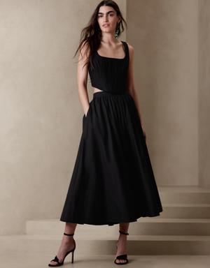 Laurel Poplin Skirt black