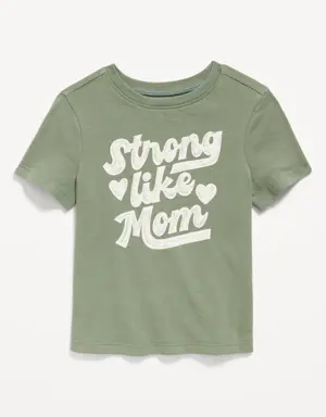 Unisex Short-Sleeve Graphic T-Shirt for Toddler green