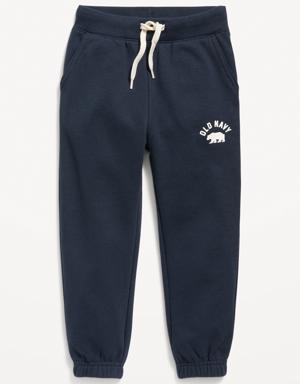 Unisex Printed Logo Sweatpants for Toddler blue