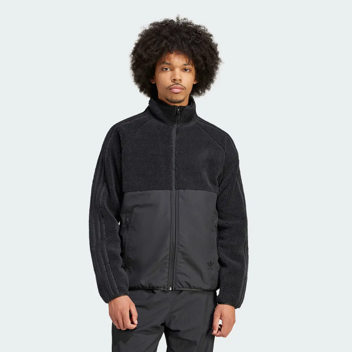 Adidas Polar Fleece Full-Zip Top. 2