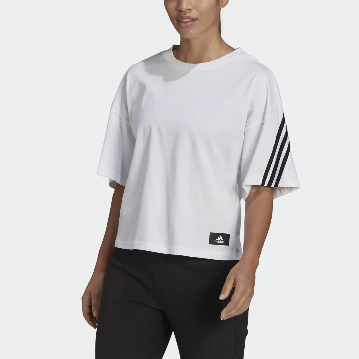 Adidas Sportswear Future Icons 3-Stripes Tee. 1