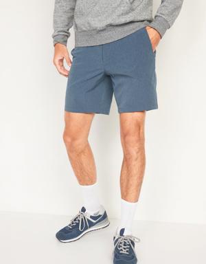 Old Navy Slim Go-Dry Shade StretchTech Shorts -- 8-inch inseam blue