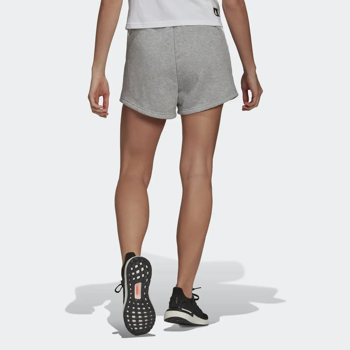 Adidas Sportswear Future Icons 3-Stripes Shorts. 2