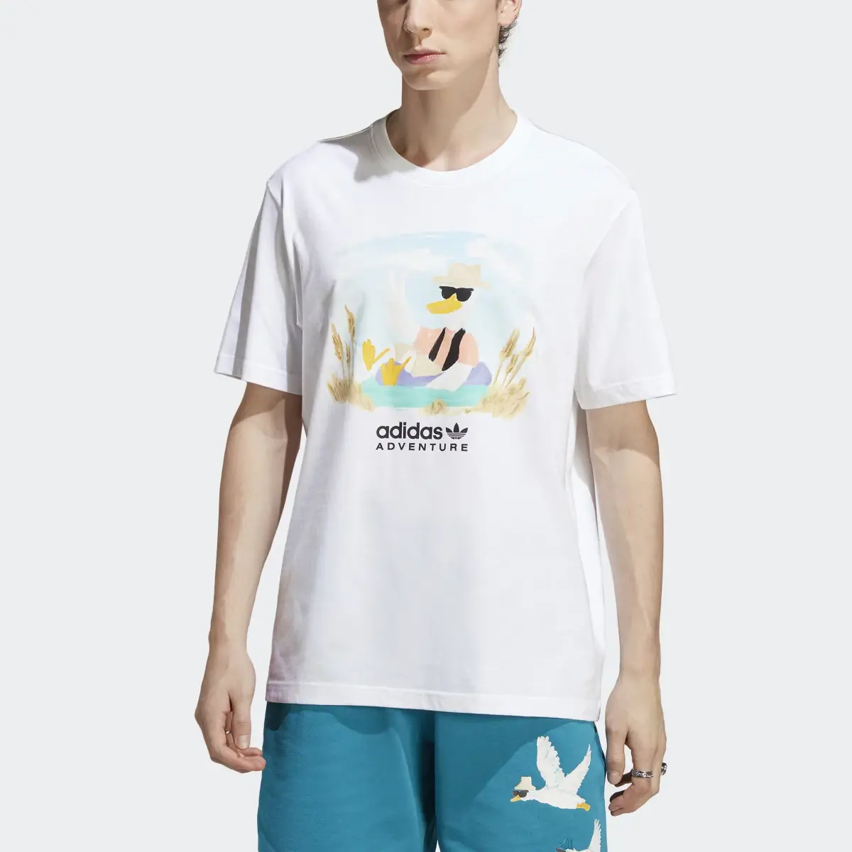 Adidas Adventure Graphic Tee. 1