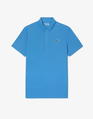 Men's SPORT Textured Breathable Golf Polo