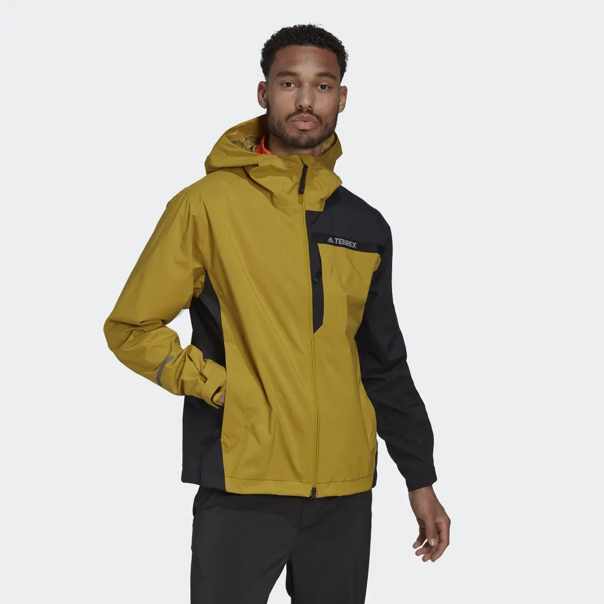 Adidas Terrex Multi RAIN.RDY 2.5-Layer Rain Jacket. 2