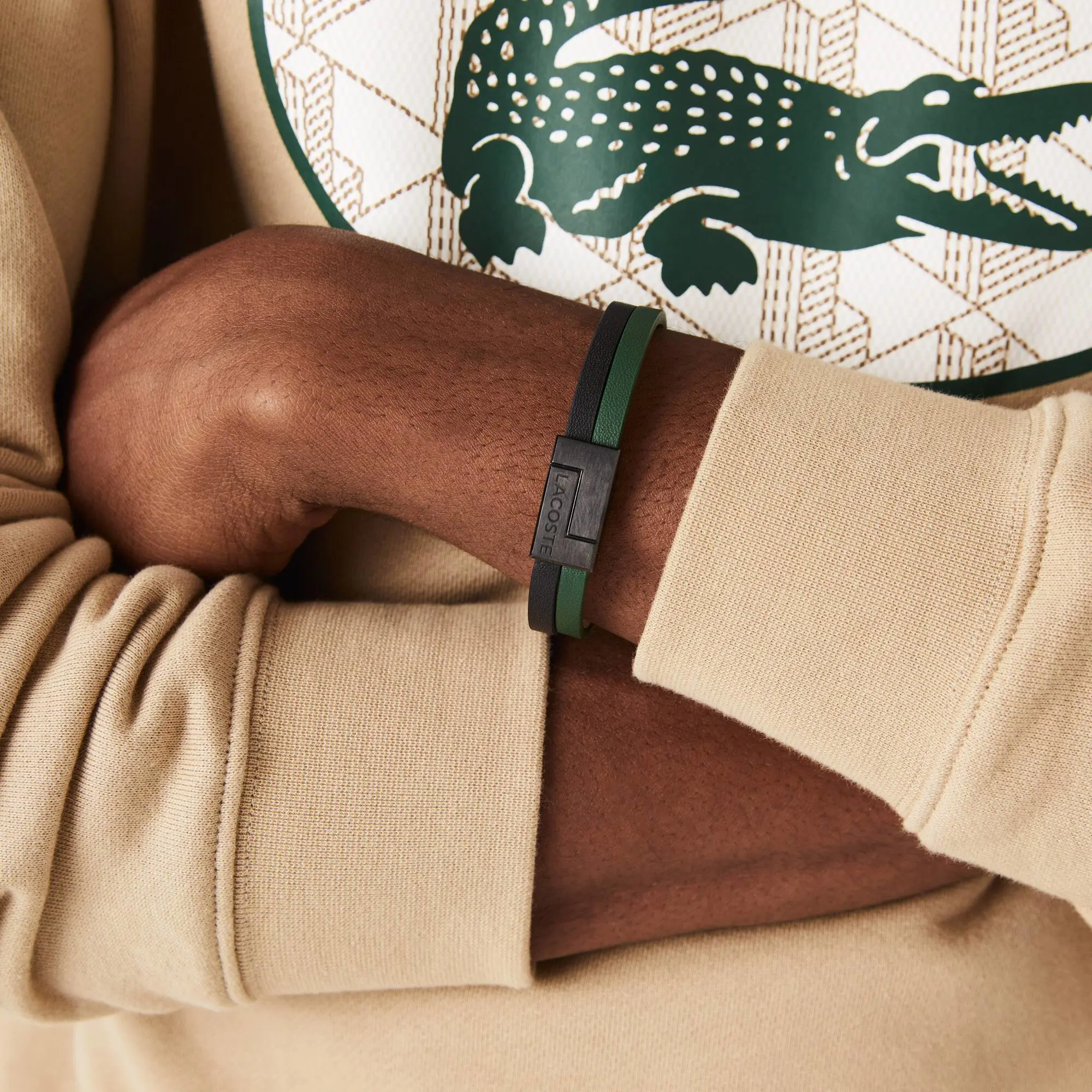 Lacoste Men's Lacoste Traveler Bracelet. 1 Lacoste Men's Lacoste Traveler Bracelet. 1