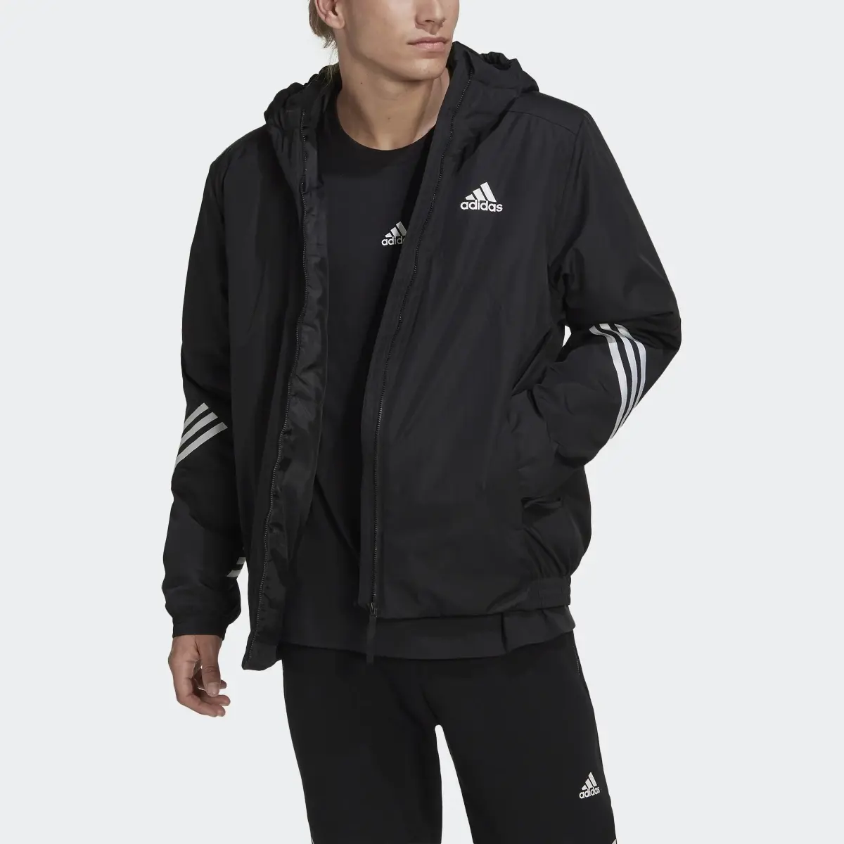 Adidas Back to Sport Hooded Jacke. 1