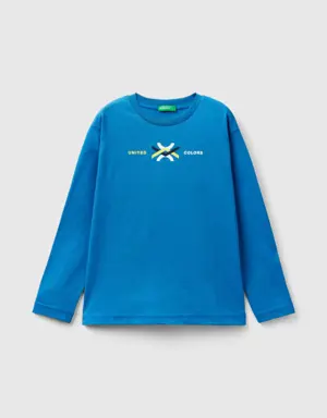 long sleeve organic cotton t-shirt