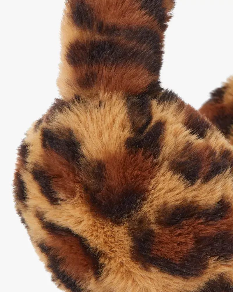 Kate Spade Leopard Faux Fur Earmuffs. 3