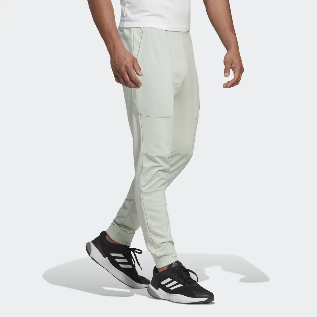 Adidas Essentials BrandLove French Terry Joggers. 3