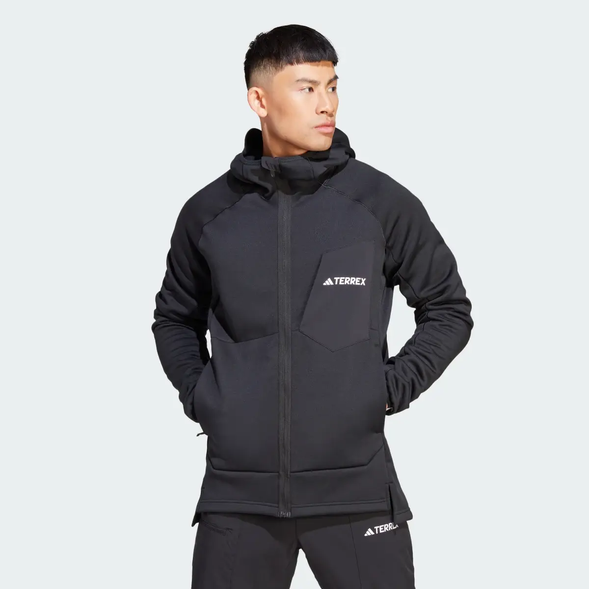 Adidas Kurtka Terrex Xperior Medium Fleece Hooded. 2